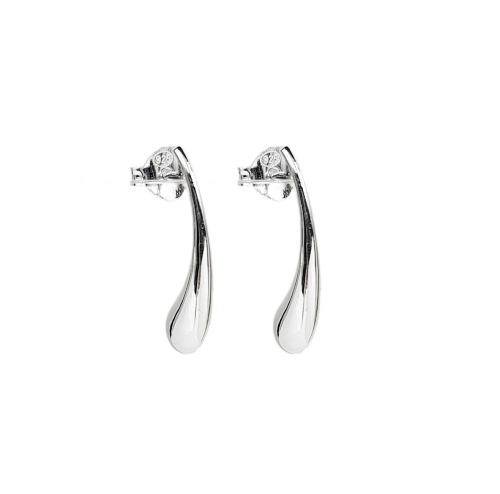 Aretes de Gota Plata