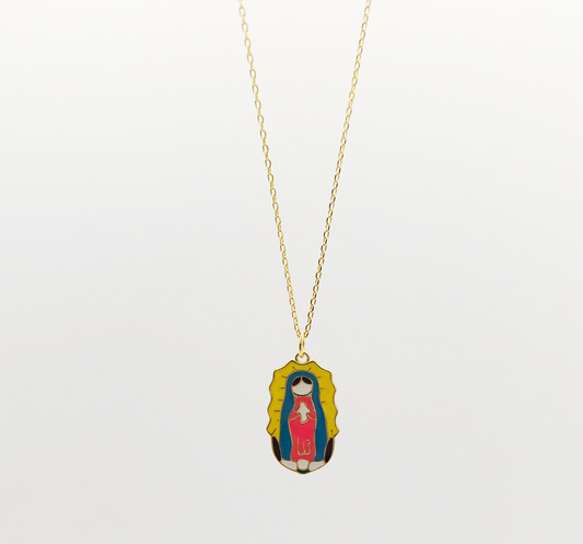 Virgin of Guadalupe necklace